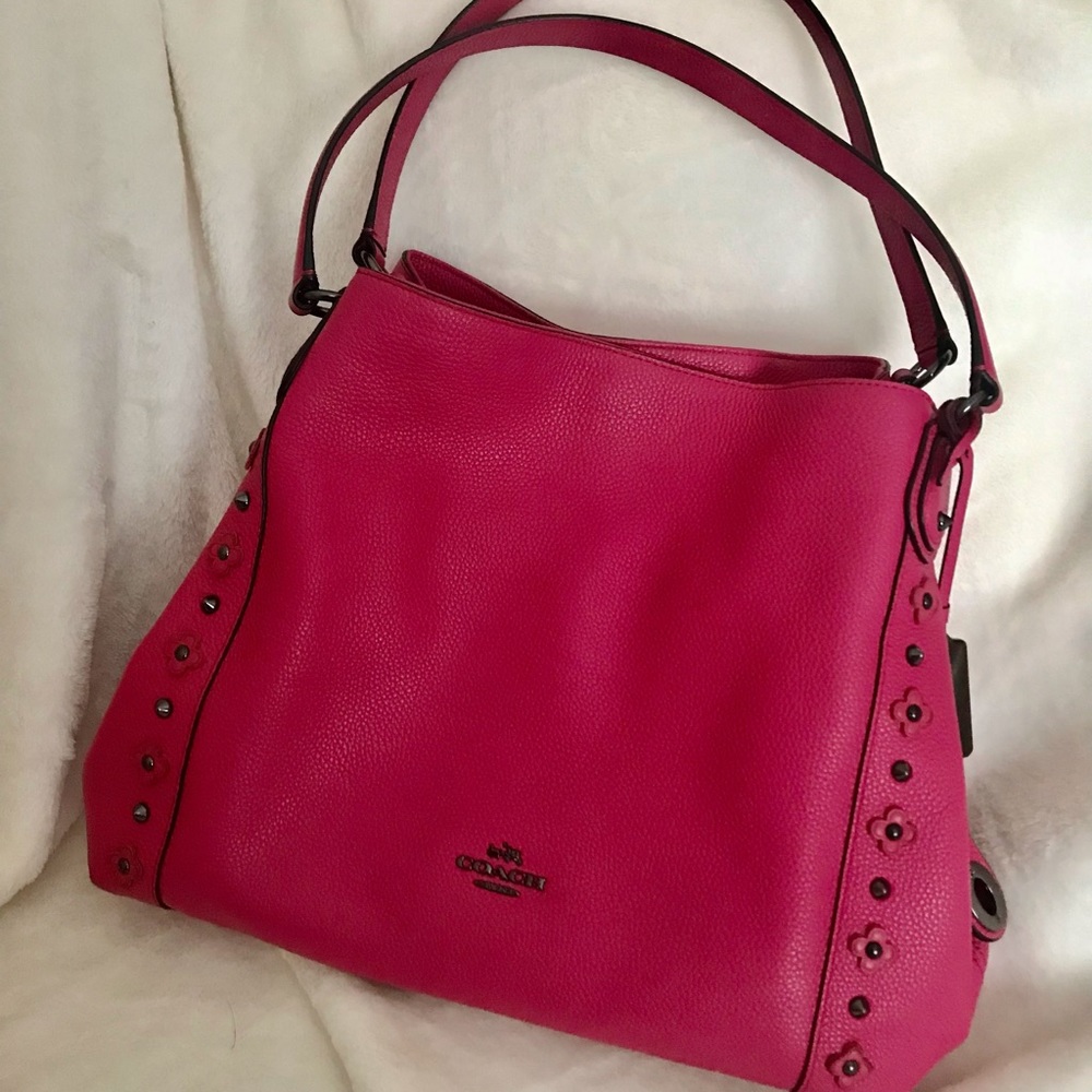Coach Edie 31 bag with free wallet